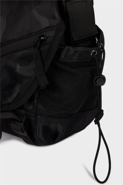 Мужская сумка через плечо из искусственной кожи