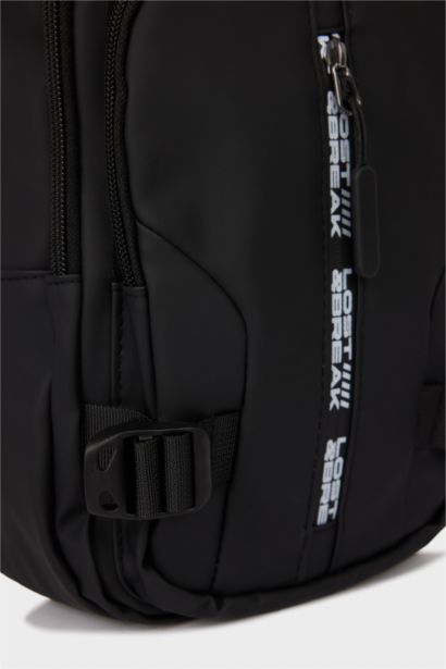 Мужская сумка на ремне из искусственной кожи