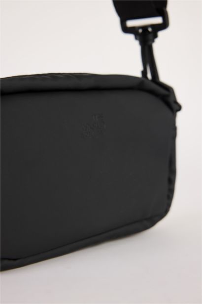 Мужская сумка через плечо из искусственной кожи