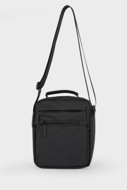 Мужская искусственная кожаная сумка через плечо