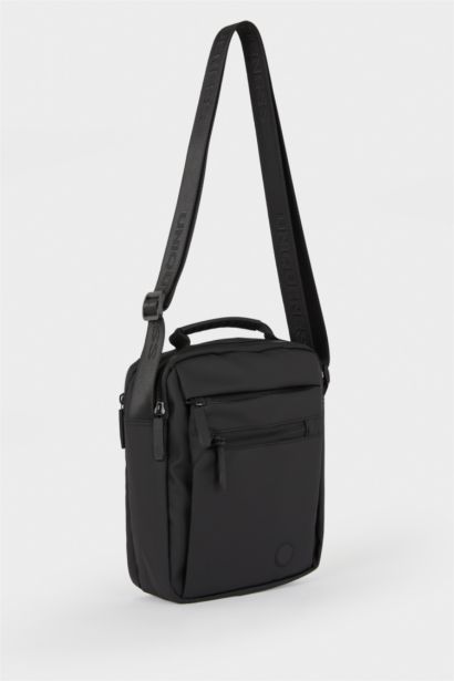 Мужская искусственная кожаная сумка через плечо