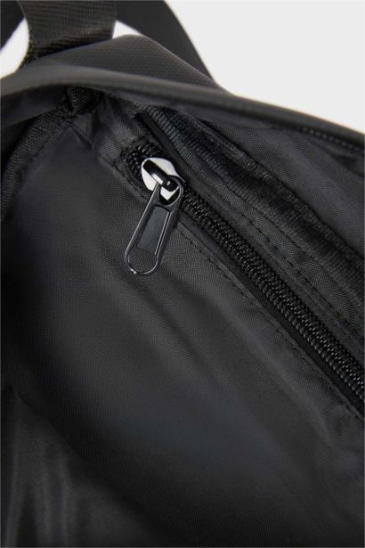 Man Faux Leather Crossbody Bag