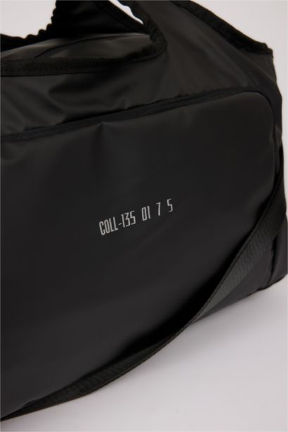 Faux Leather Sports And Travel Bag