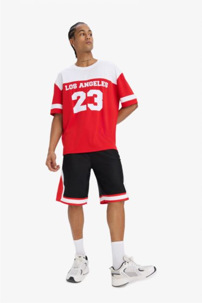 DeFactoFit Oversize Fit Sports Shorts