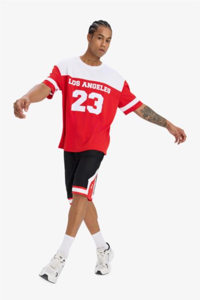 DeFactoFit Oversize Fit Sports Shorts