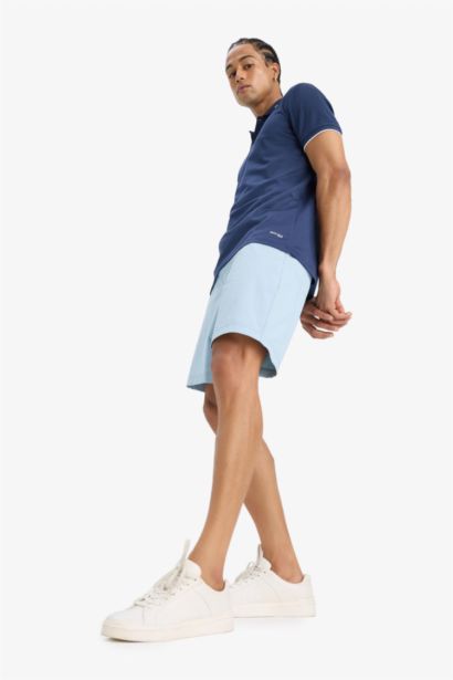 DeFactoFit Flexible Fabric Standard Fit Woven Shorts