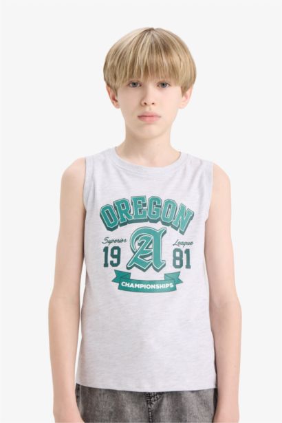 تيشيرت كت اولادي قصة عادية أبيض بطبعة