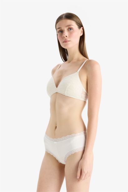 Dantel Detaylı Micro 3'lü Hipster Külot