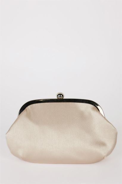 DCEY x DeFacto Kadın Saten Güllü El Çantası