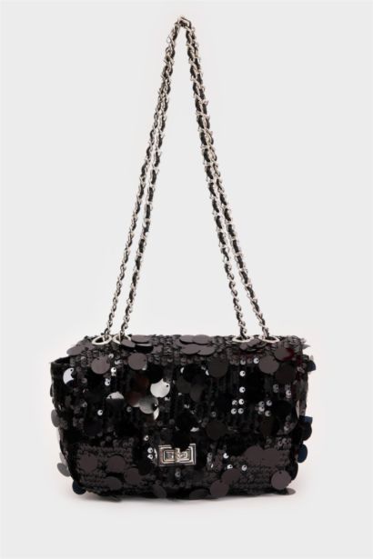 DCEY x DeFacto Kadın Payetli Çapraz Çanta
