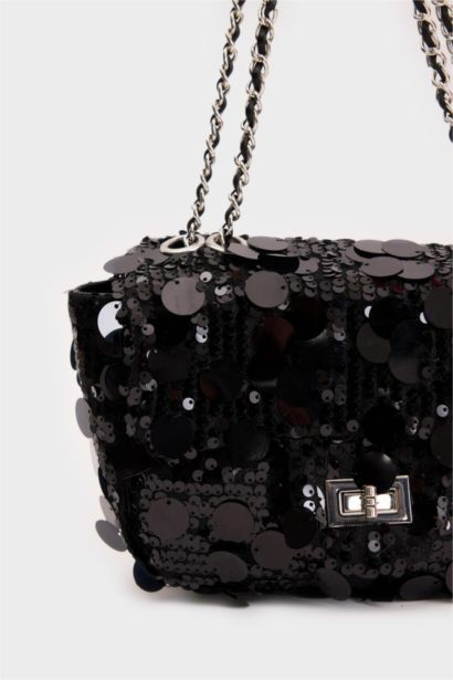 DCEY x DeFacto Kadın Payetli Çapraz Çanta