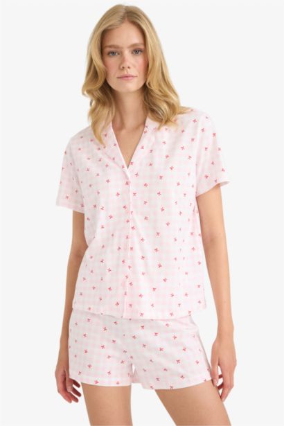 Regular Fit Short Sleeve 2 Piece Set