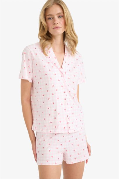 Regular Fit Short Sleeve 2 Piece Set