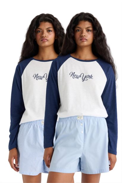 Fall in Love Regular Fit Poplin 2 Piece Shorts