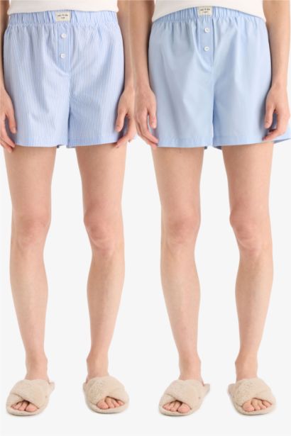 Fall in Love Regular Fit Poplin 2 Piece Shorts