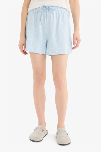 Fall in Love Regular Fit Pajama Shorts