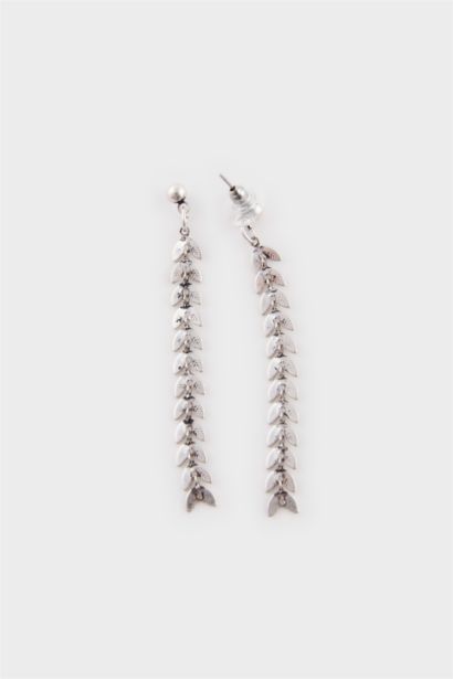 Woman Blue Stone 6 Piece Silver Earrings