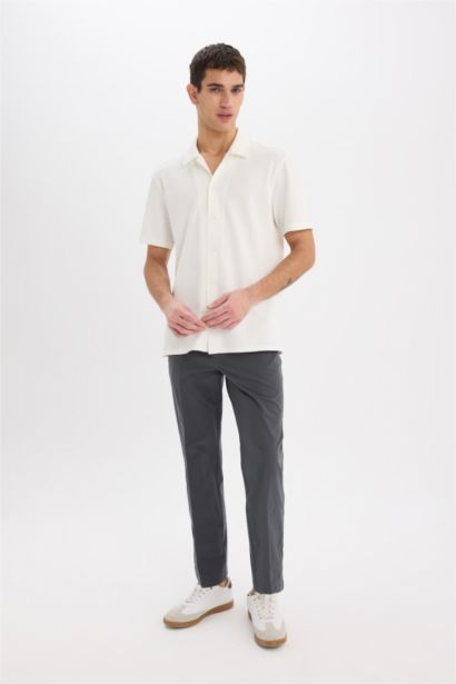 Straight Leg Pocketed Jogger Pants