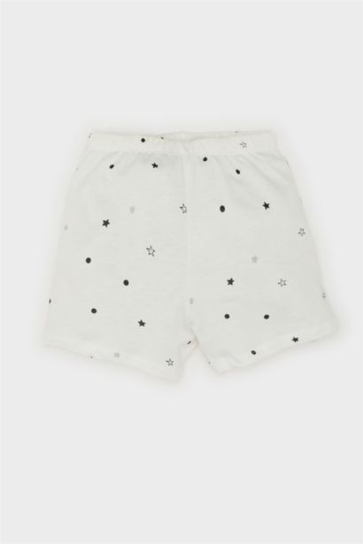 Ensemble pyjama imprimé de T-shirt et short pour bébé fille