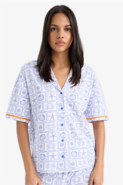 Regular Fit Short Sleeve 2 Piece Set