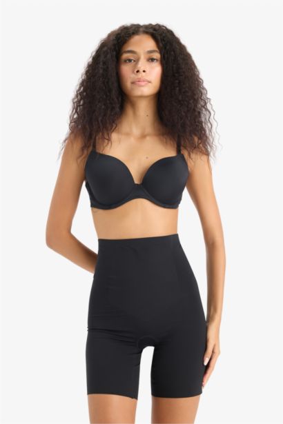 Fall in Love Black Color Short Corset