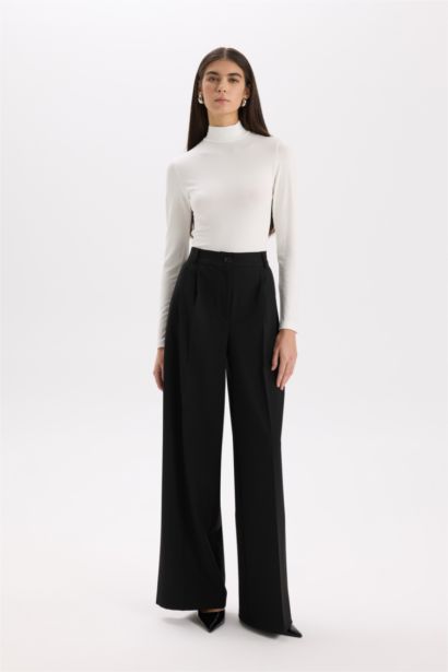 T-Shirt Slim à Manches Longues