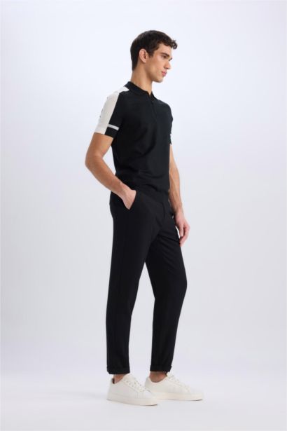Zip-Up Leg Summer Joggers