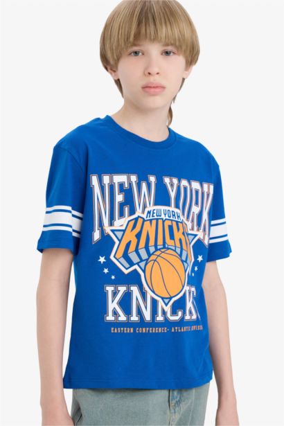 New Regular Fit NBA New York Knicks Licensed Short Sleeve T-Shirt