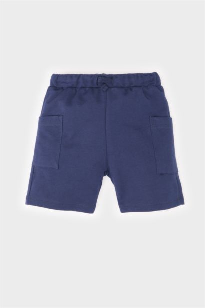 Short Tissu Sweat Fin