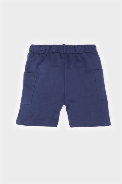 Short Tissu Sweat Fin