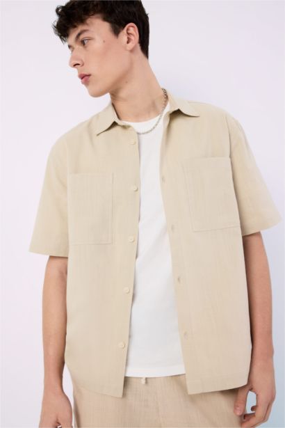 Relax Fit Summer Short Sleeve Shirt