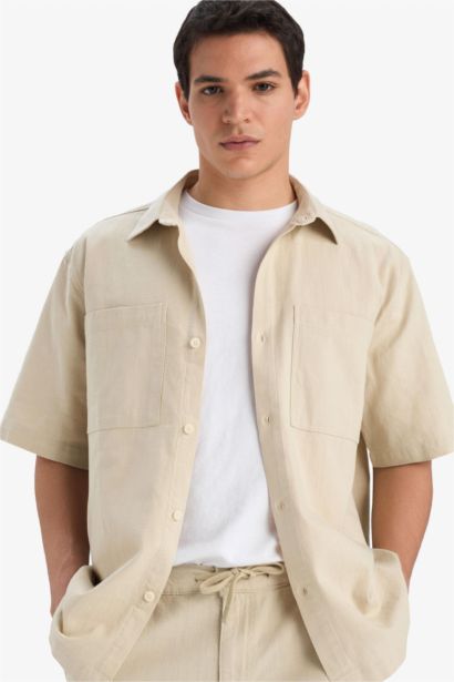 Relax Fit Summer Short Sleeve Shirt