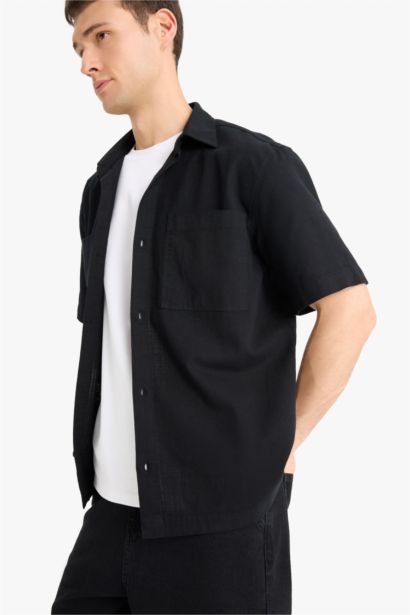 Relax Fit Summer Short Sleeve Shirt