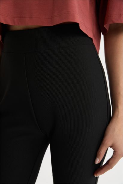 DeFactoFit Flare Fit Spanish Leg Standard Length Trousers