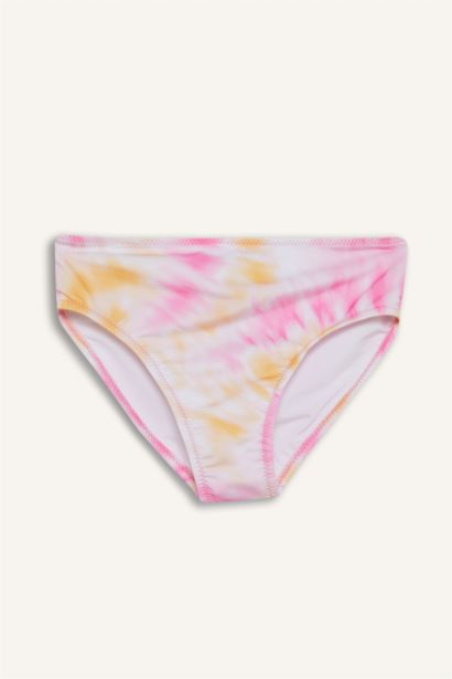 Girl Batik Patterned Bikini Set