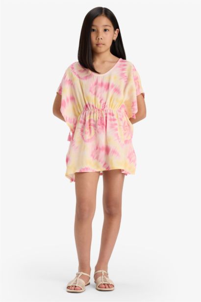 Girl Tie Die Beach Wear