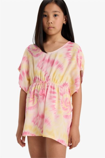 Girl Tie Die Beach Wear