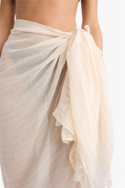 Fall in Love Regular Fit Cotton Pareo Beachwear