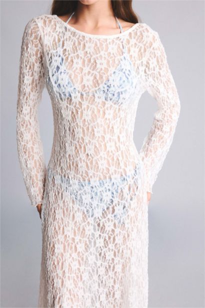 Regular Fit Lace Beachwear