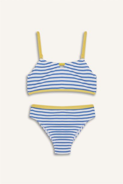 Girl Striped 2 Piece Bikini Set