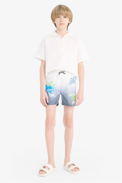 Boy Regular Fit Swim Shorts