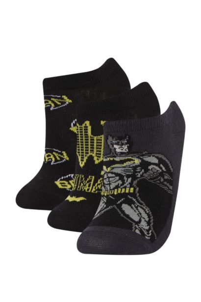 جوارب قصيرة قطن من باتمان - 3 قطع