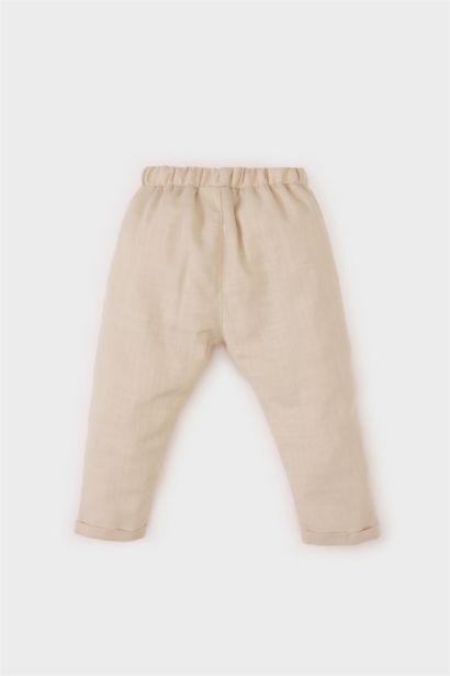 Pantalon à taille élastique pour bébé garçon