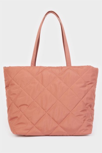 Kadın Puffer Kapitoneli Omuz Çantası