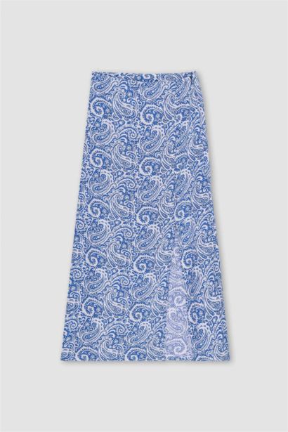 جيبة ميدي فلورال بقصة A