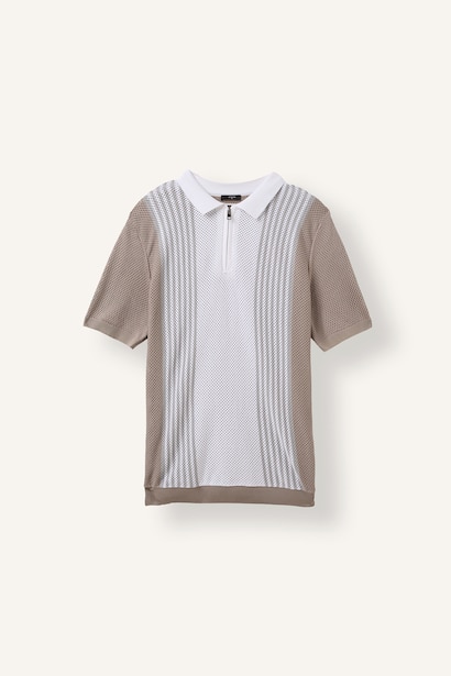 Knitwear Short Sleeve Polo T-Shirt