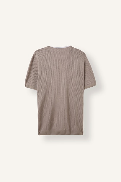Knitwear Short Sleeve Polo T-Shirt