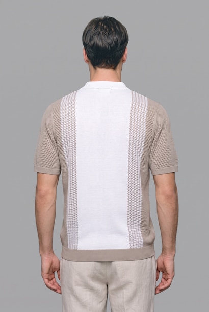 Knitwear Short Sleeve Polo T-Shirt