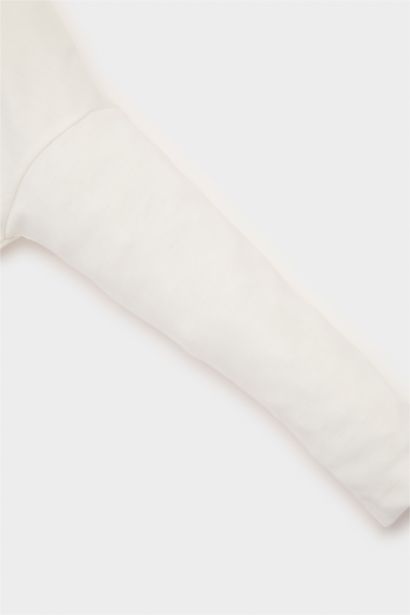 طقم تيشيرت بنات بطبعة جلد نمر بأكمام طويلة و سروال ضيق بخصر مطاطي