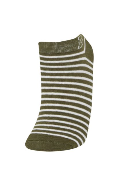 Lot de 5 paires de Chaussettes courtes en coton pour garçon